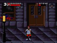 une photo d'Ã©cran de Spider-Man and Venom - Maximum Carnage sur Nintendo Super Nes